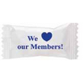 Soft Peppermints in a We Love Our Members Wrapper